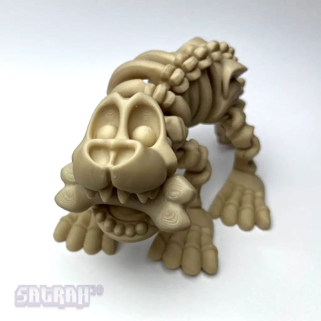Dog Flexi Skeleton Fidget | Satrah 3D