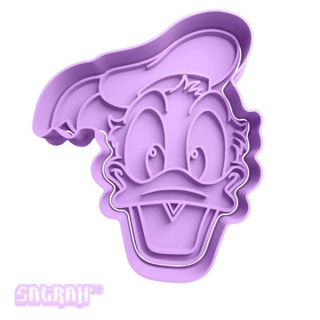 Donald Duck Head Cookie Cutter | Satrah 3D