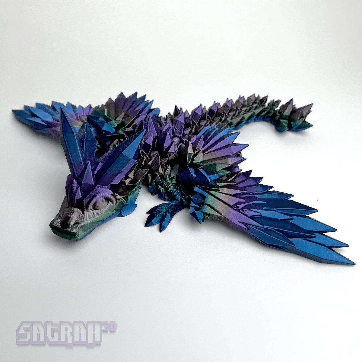 Galaxy Baby Crystal Wing Dragon Fidget - Satrah 3D