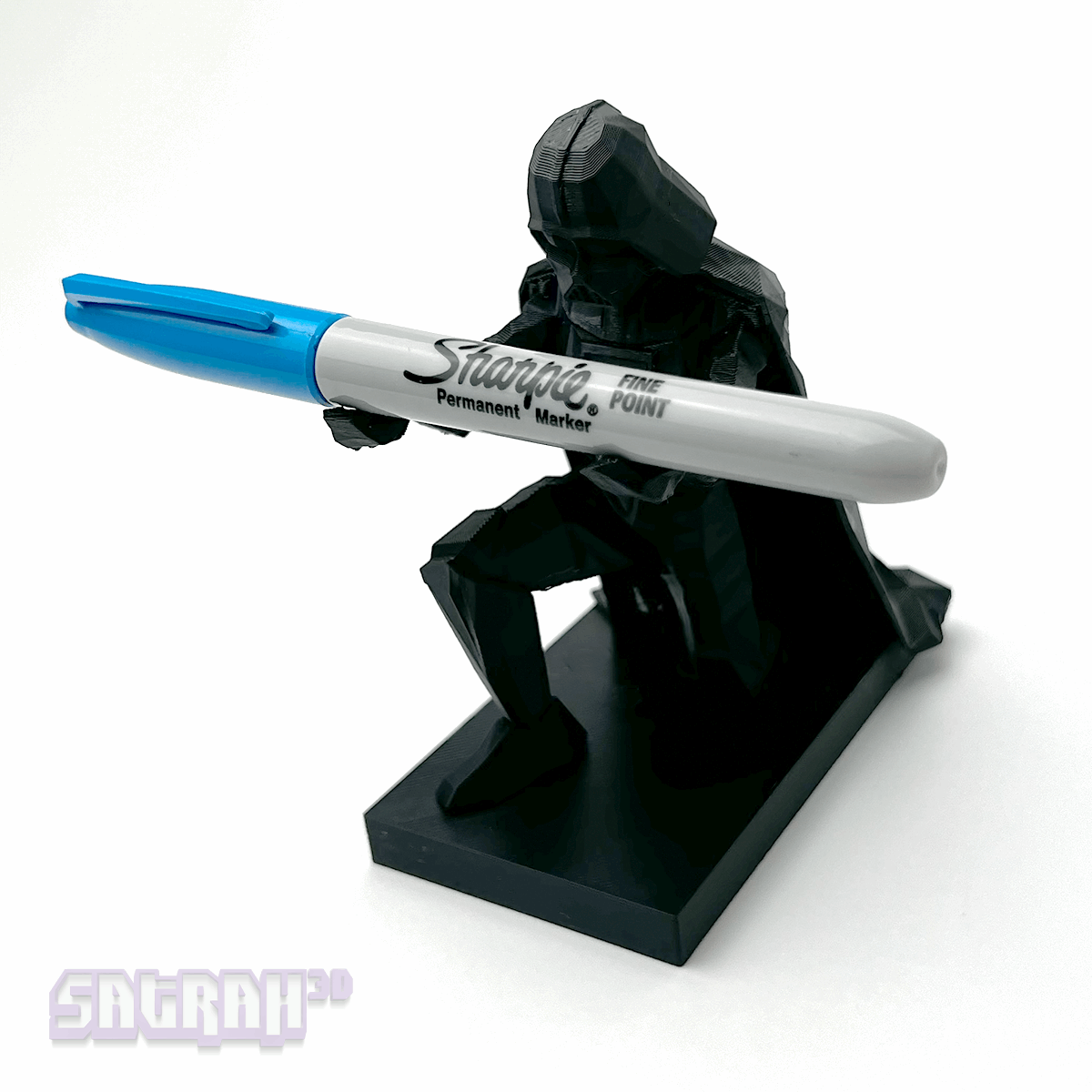 Geometric Darth Vader Pen Holder | Satrah 3D