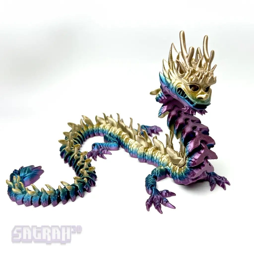 Imperial Dragon | Articulated Fidget | Satrah 3D