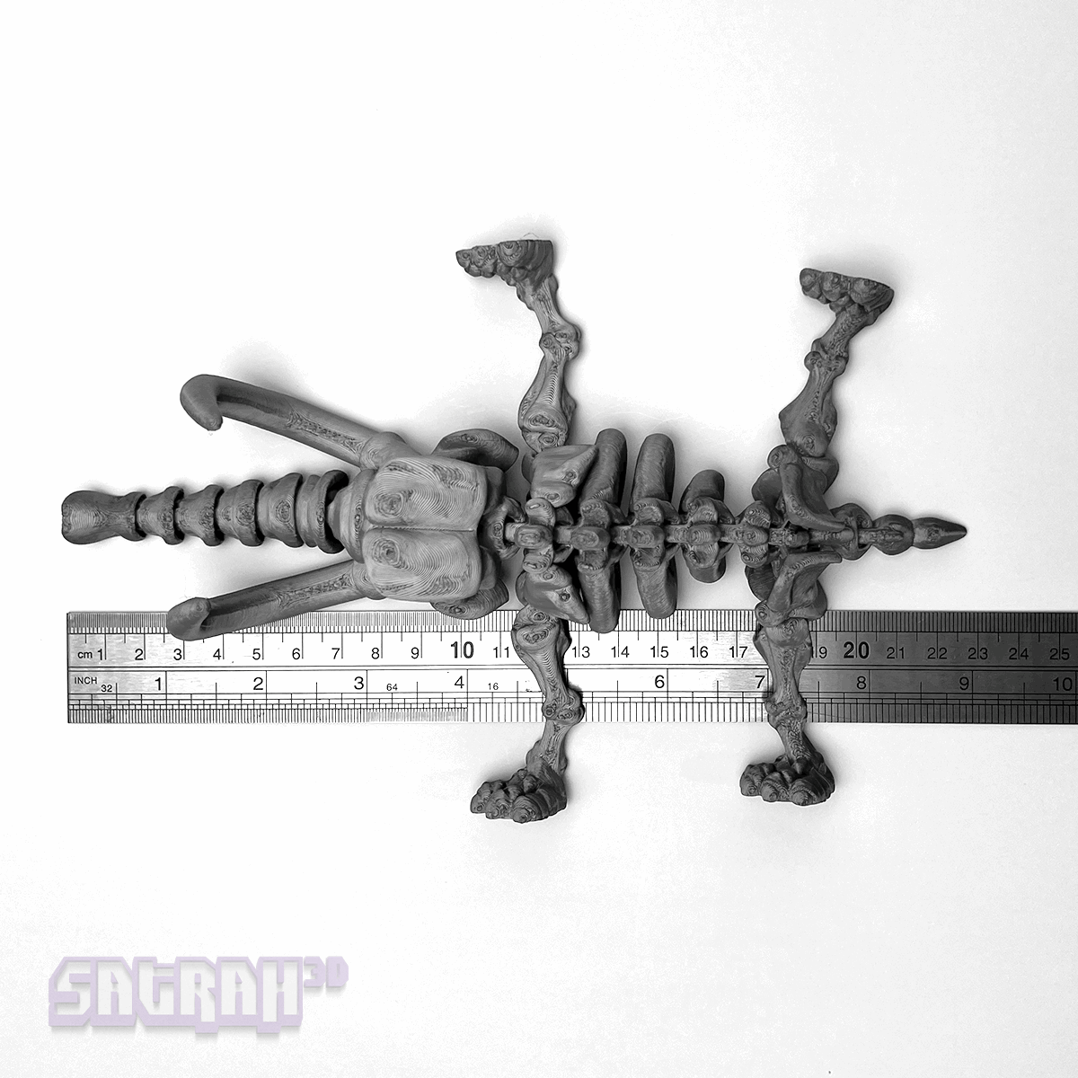 Mammoth Flexi Skeleton | Satrah 3D