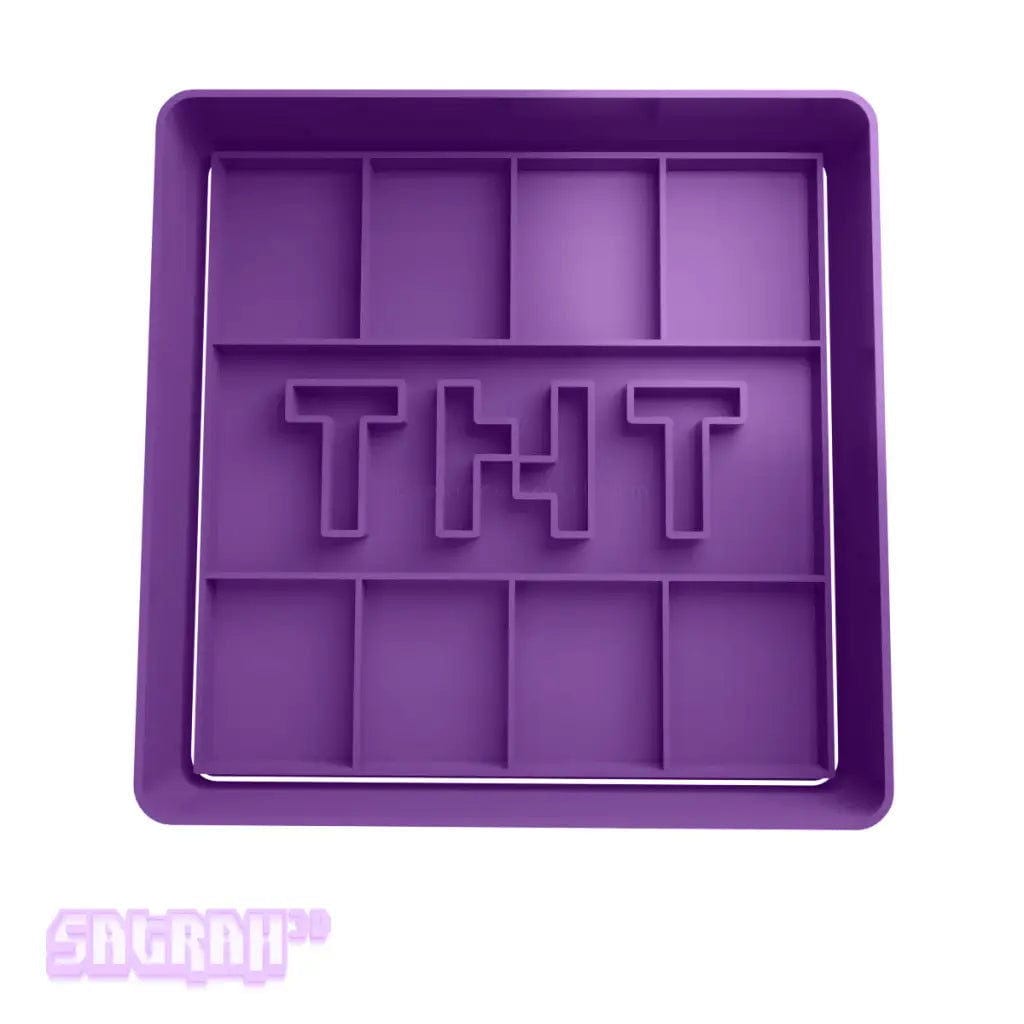 Minecraft TNT Cookie Cutter | Satrah 3D