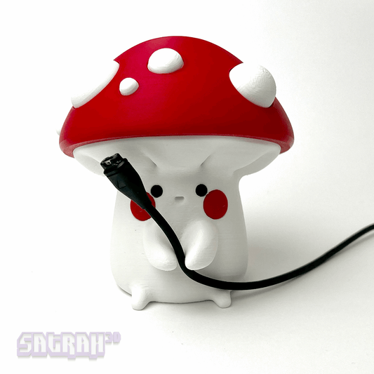 Mushroom Cable Holder & Container