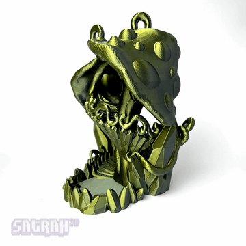 Mushroom Dice Tower with Dragon Mount | Satrah 3D