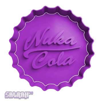 Nuka Cola Fallout-Themed Cookie Cutter | Satrah 3D