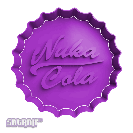 Nuka Cola Fallout-Themed Cookie Cutter
