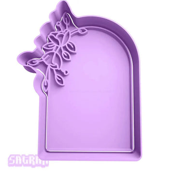 Arc with Flowers Cutter - Satrah 3D