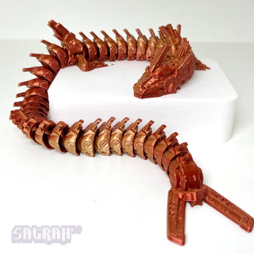 Articulated Mecha Dragon - Satrah 3D