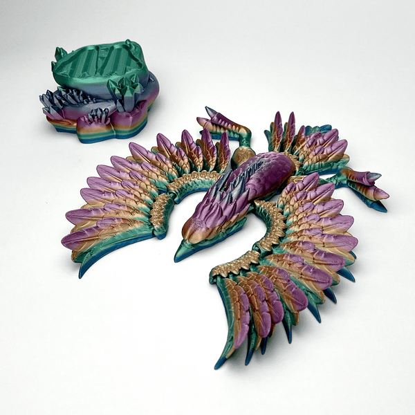 3D Printed Animal - Articulated Phoenix Flexi
