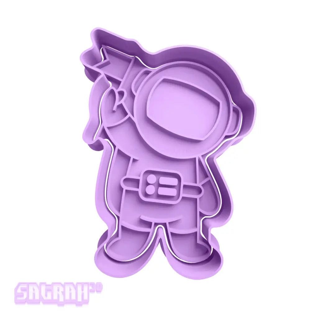 Astronaut Cookie Cutter Satrah 3D astronaut-cookie-cutter-satrah-3d