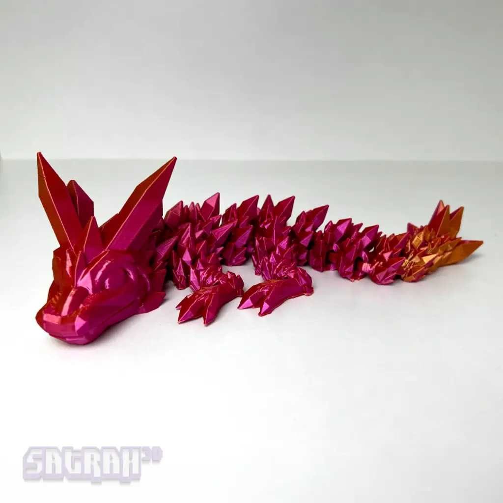 Baby Crystal Dragon Fidget - Satrah 3D