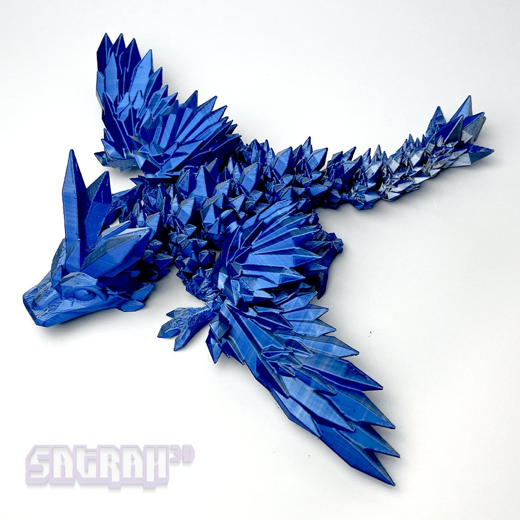 Baby Crystal Wing Dragon Fidget - Satrah 3D