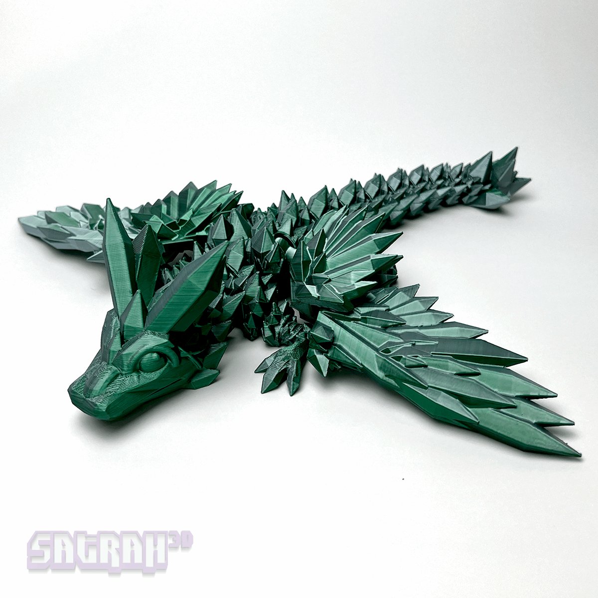 Baby Crystal Wing Dragon Fidget - Satrah 3D