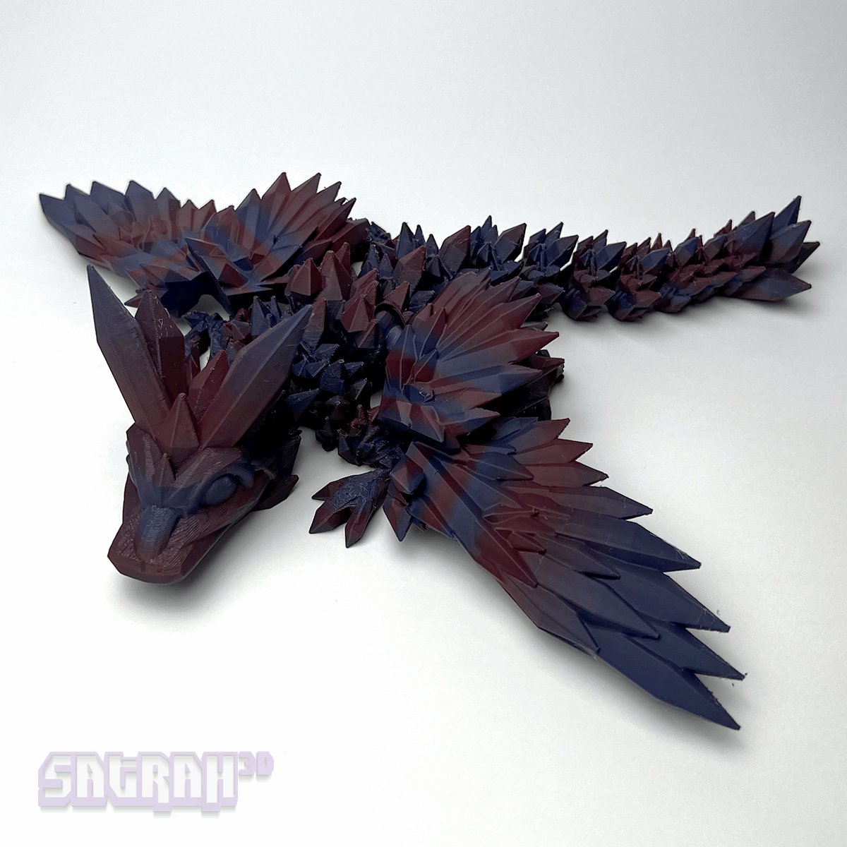 Baby Crystal Wing Dragon Fidget - Satrah 3D