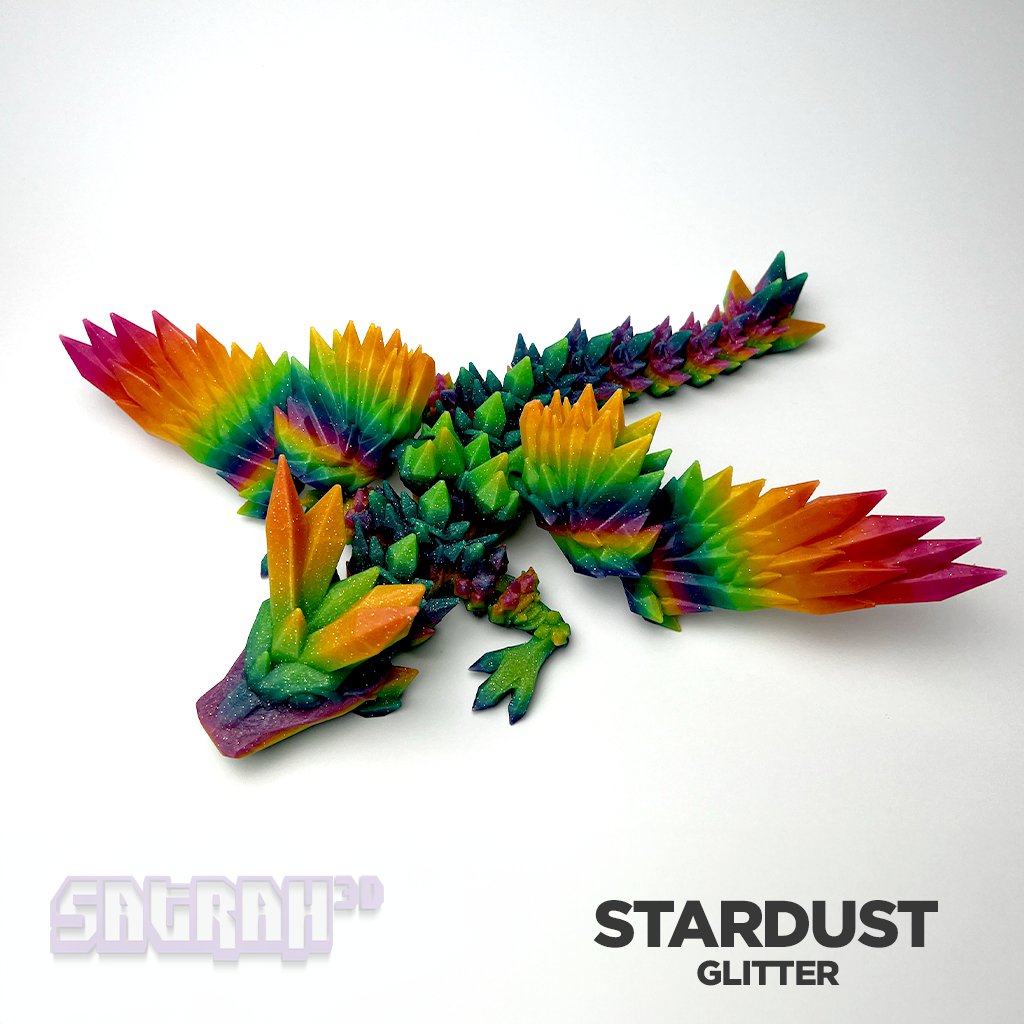 Baby Crystal Wing Dragon Fidget - Satrah 3D