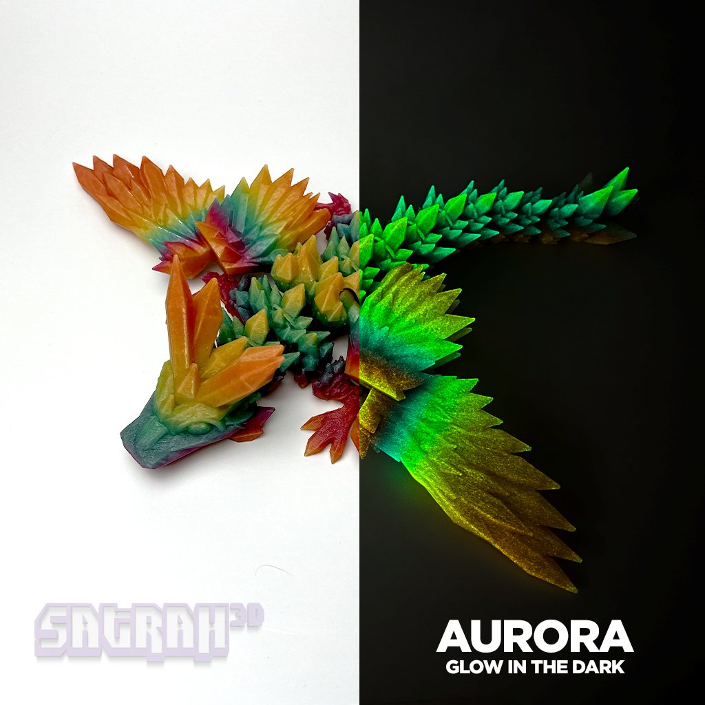 Baby Crystal Wing Dragon Fidget - Satrah 3D