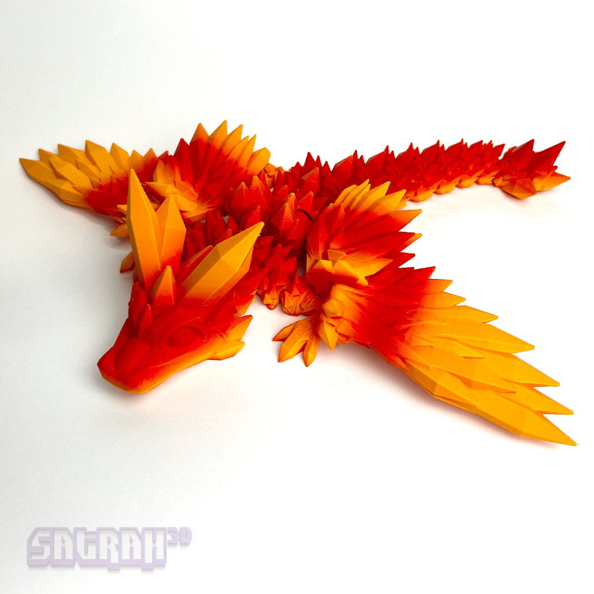 Baby Crystal Wing Dragon Fidget - Satrah 3D