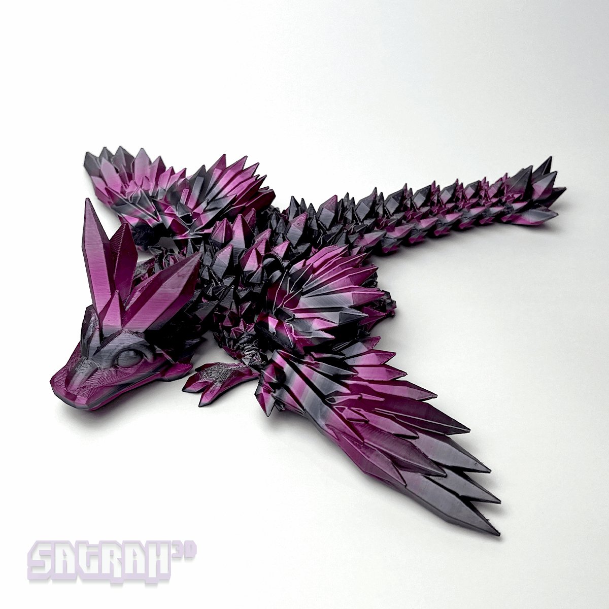 Baby Crystal Wing Dragon Fidget - Satrah 3D