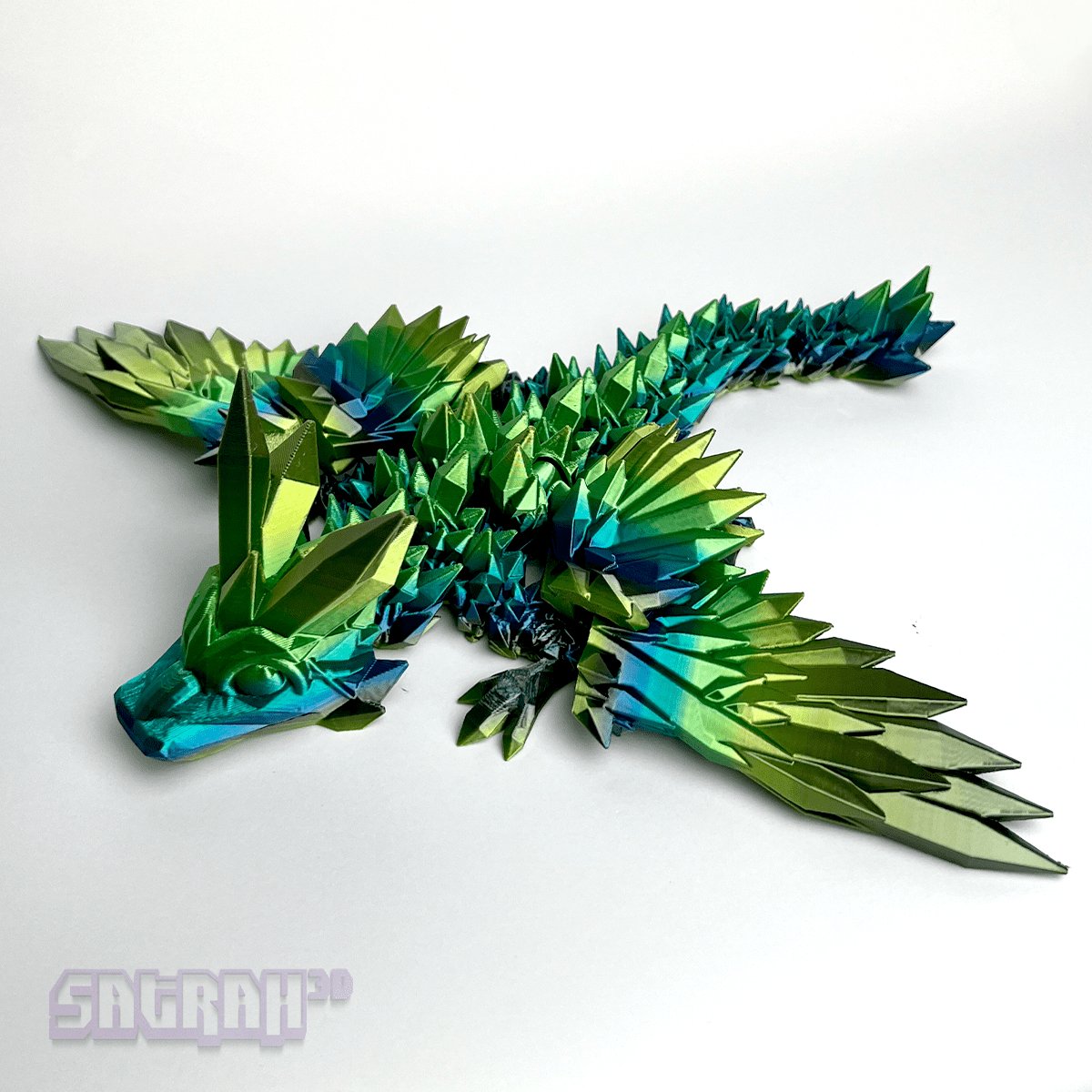 Baby Crystal Wing Dragon Fidget - Satrah 3D