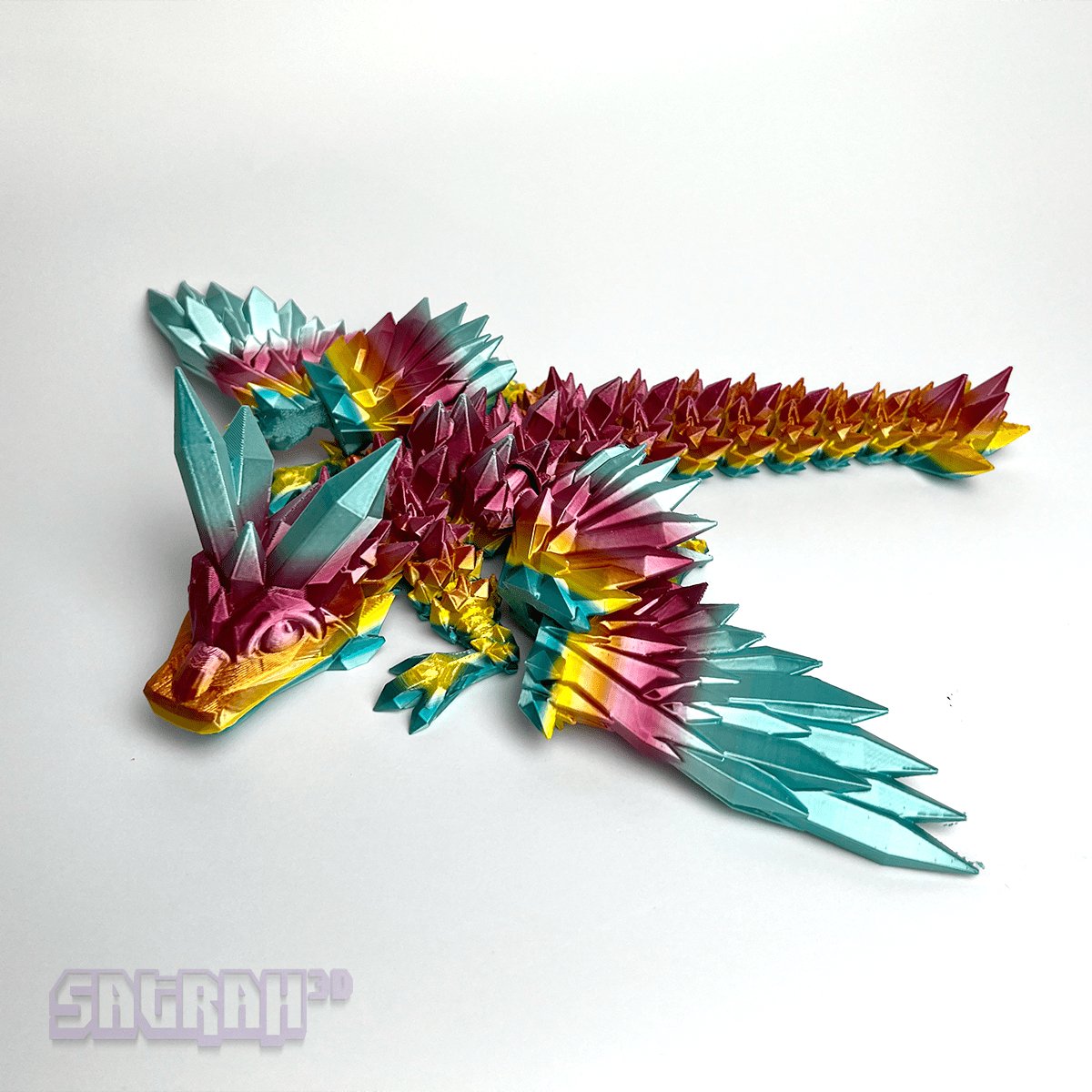 Baby Crystal Wing Dragon Fidget - Satrah 3D