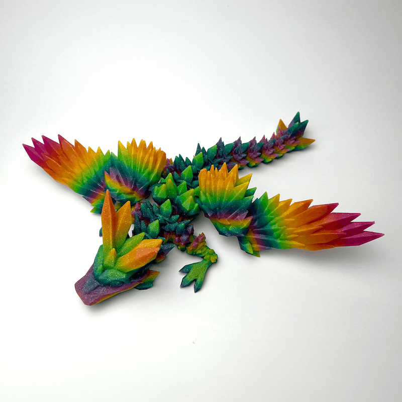 Baby Crystal Wing Dragon Fidget - Satrah 3D