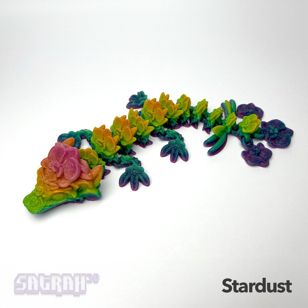 Baby Orchid Dragon Fidget - Satrah 3D