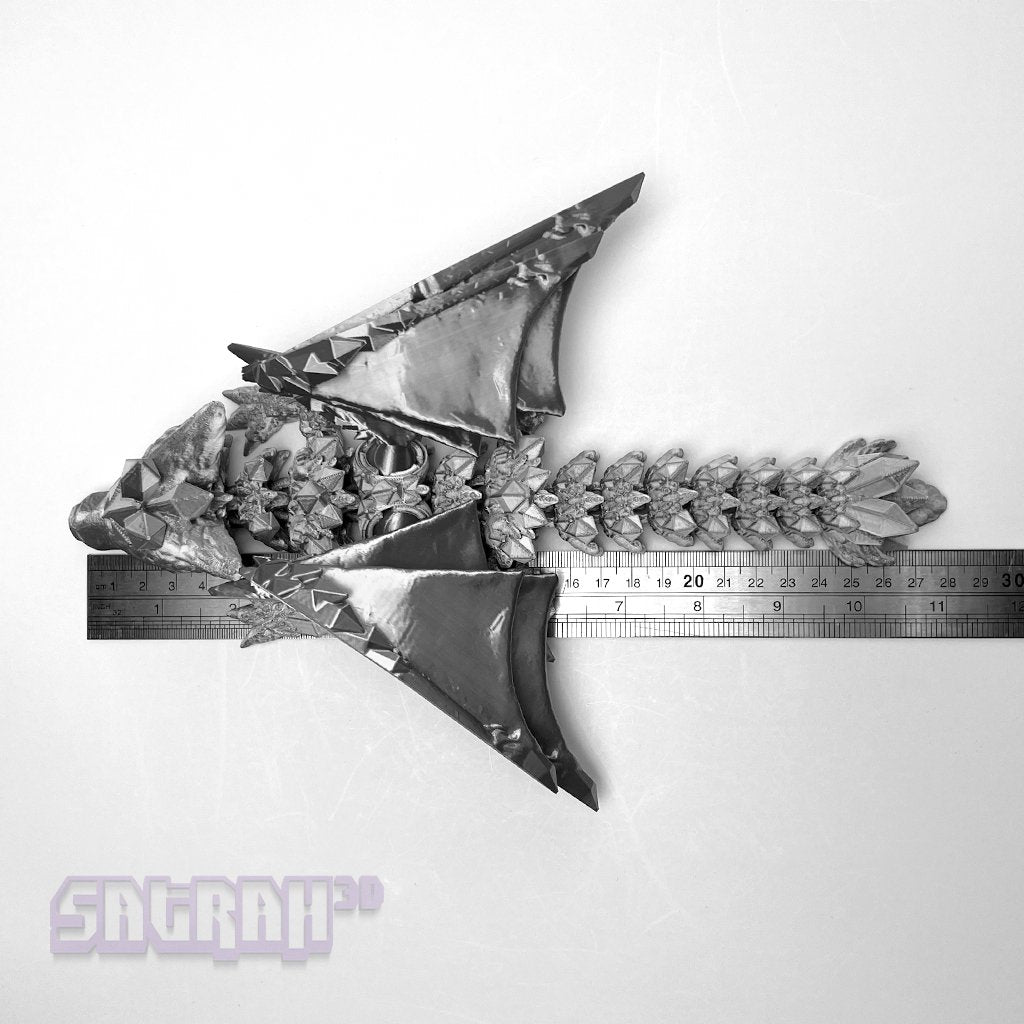 Baby Wolf Dragon Fidget - Satrah 3D