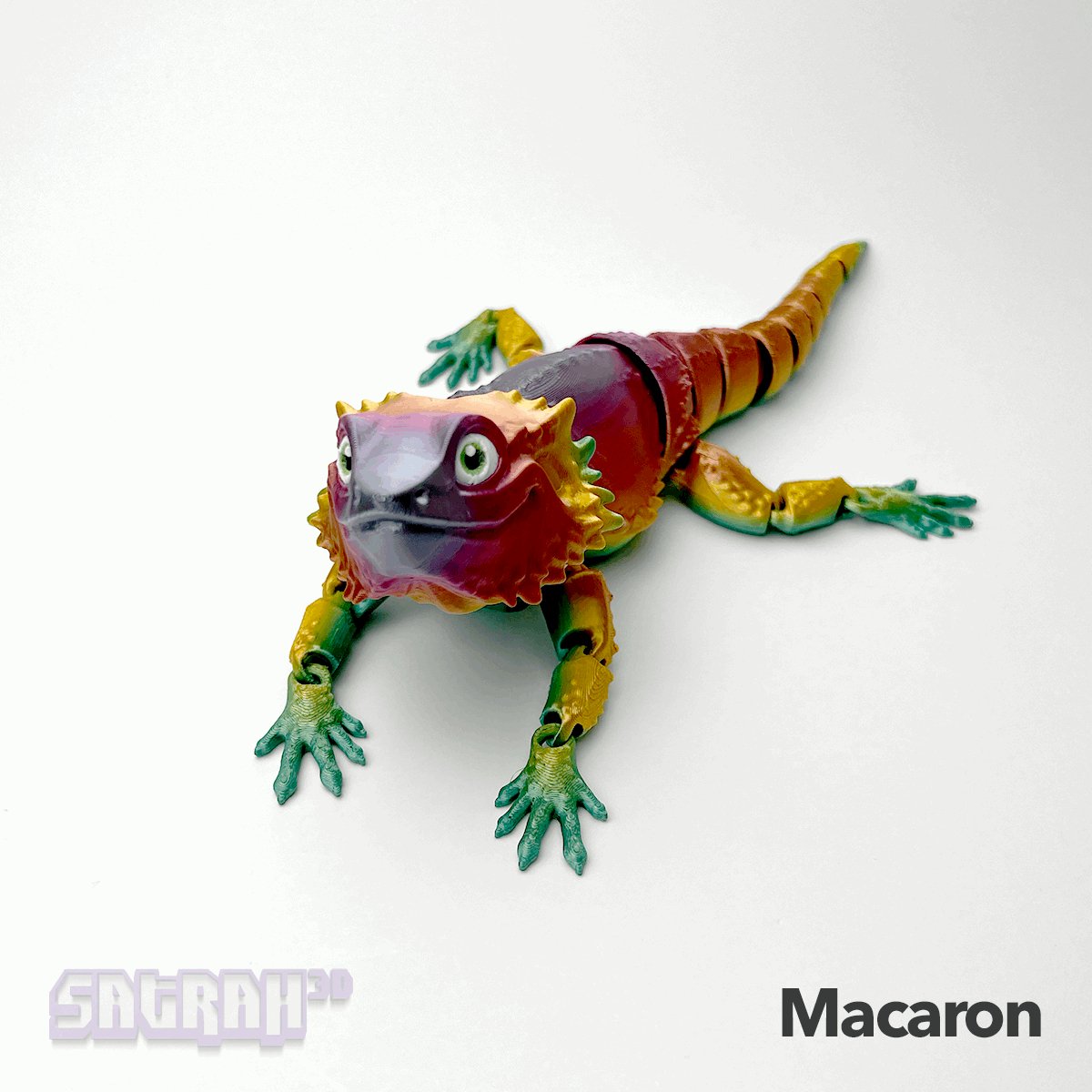 Bearded Dragon Fidget - Satrah 3D