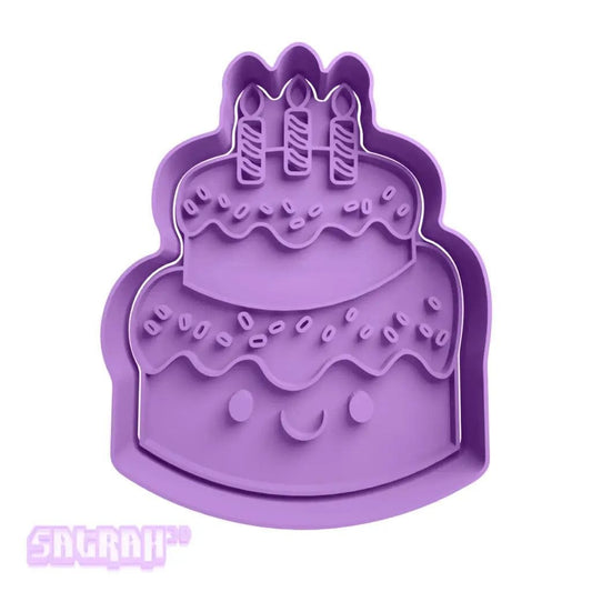 Birthday Cake Cookie Cutter