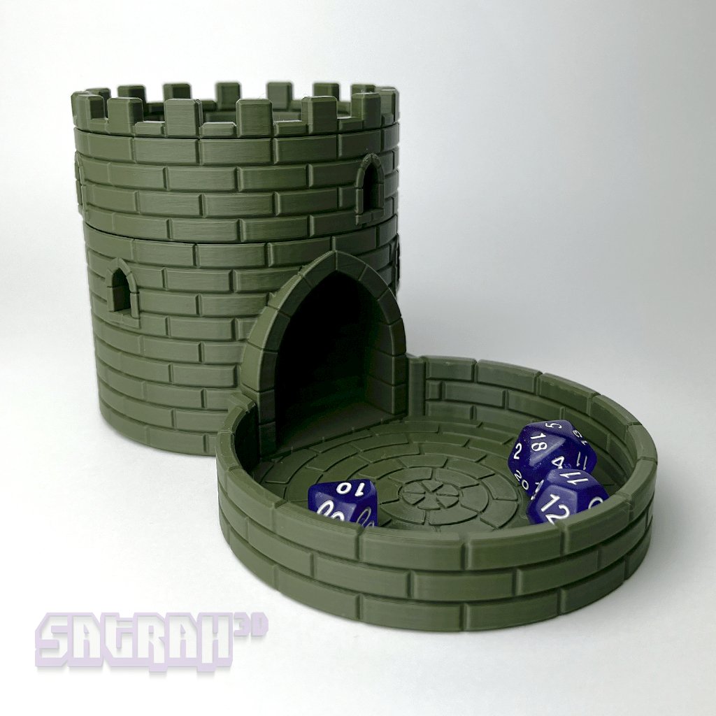 Castle Dice Tower - Satrah 3D