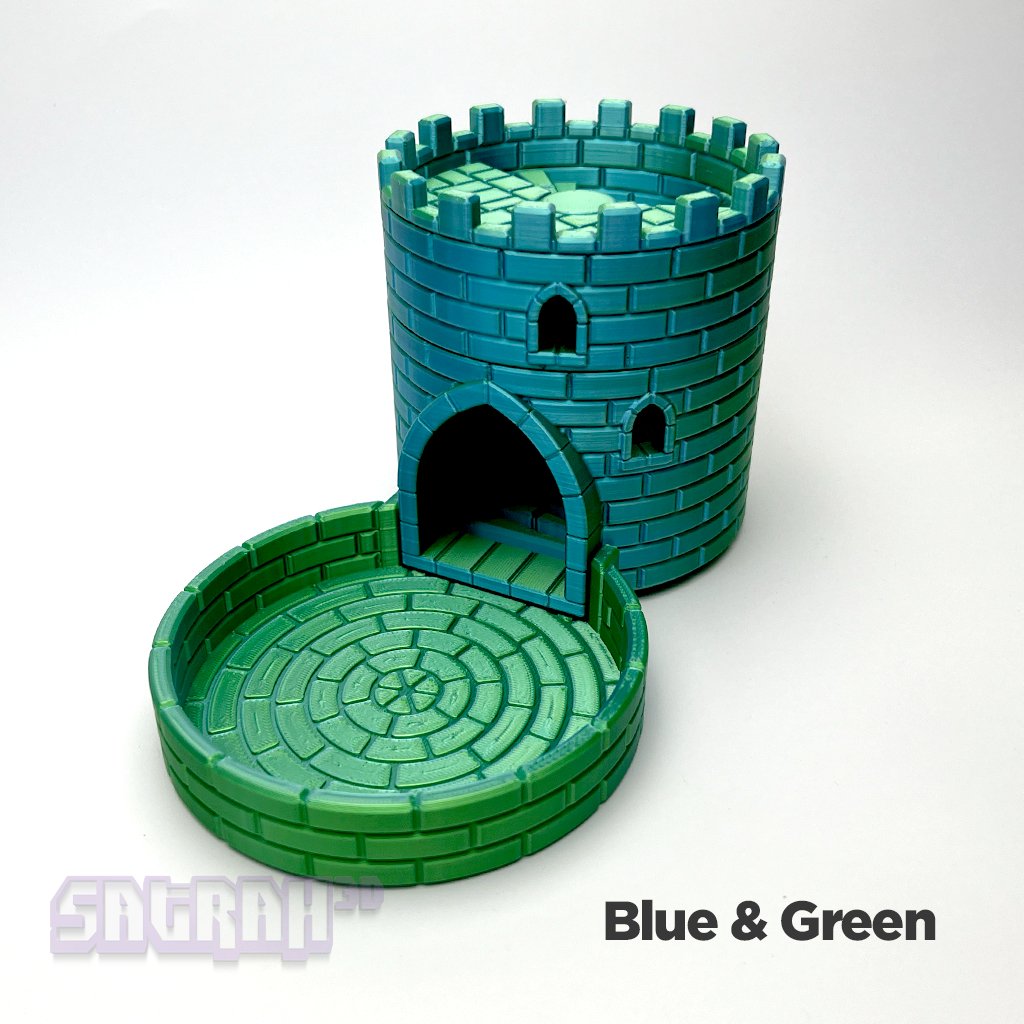 Castle Dice Tower - Satrah 3D