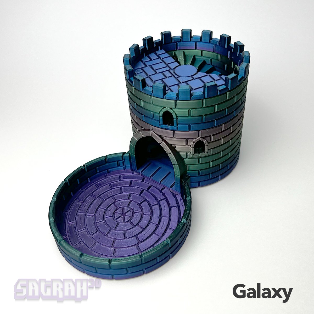 Castle Dice Tower - Satrah 3D