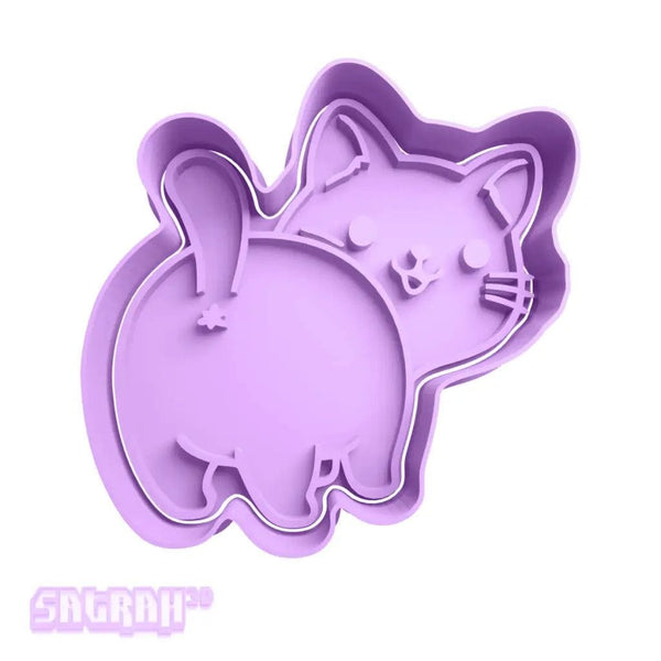 Cat Bum Cookie Cutter