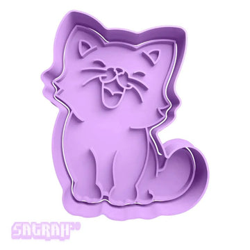 Cat Cookie Cutter - Satrah 3D