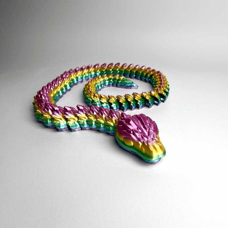Crystal Snake Articulated Fidget - Satrah 3D