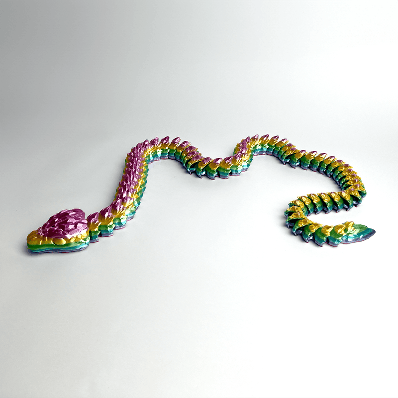 Crystal Snake Articulated Fidget - Satrah 3D