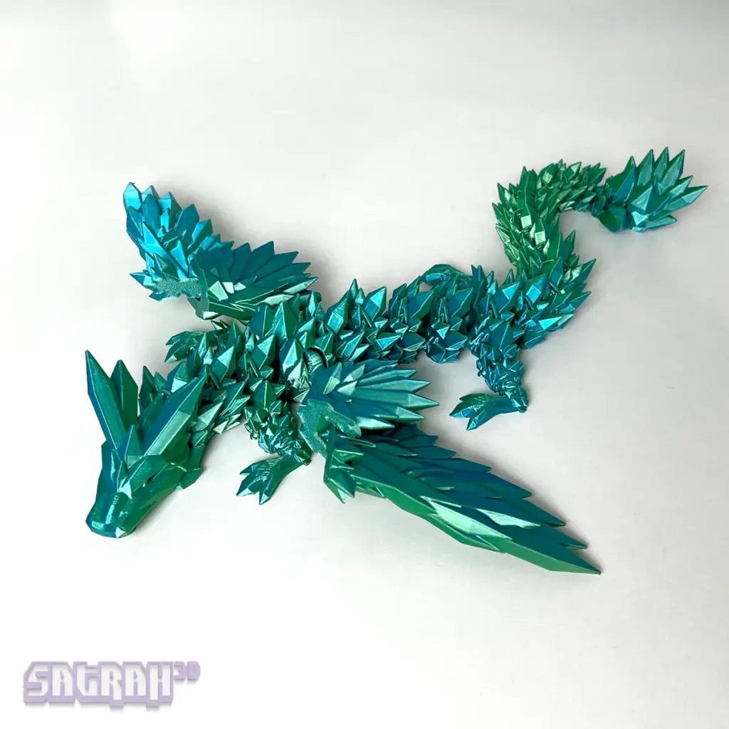 Crystal Wing Articulated Dragon - Satrah 3D