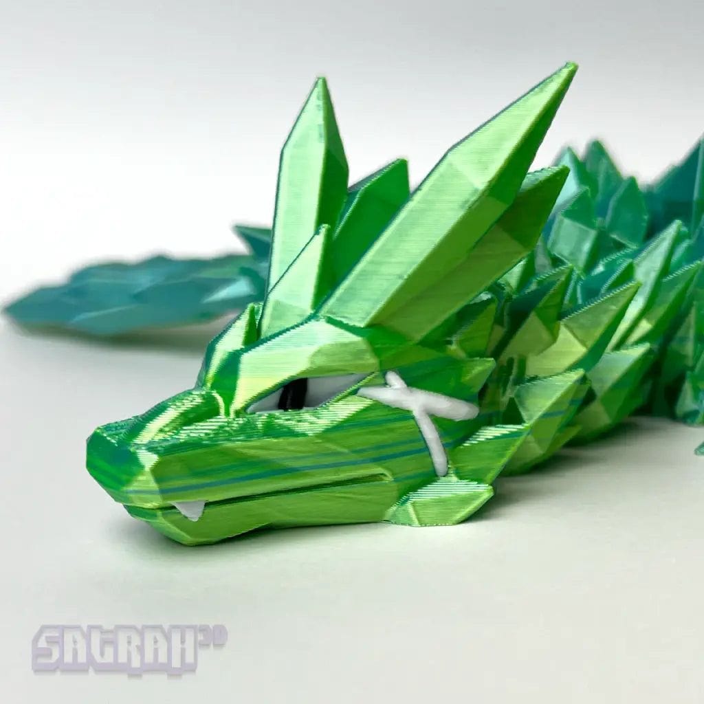 Crystal Wing Articulated Dragon - Satrah 3D