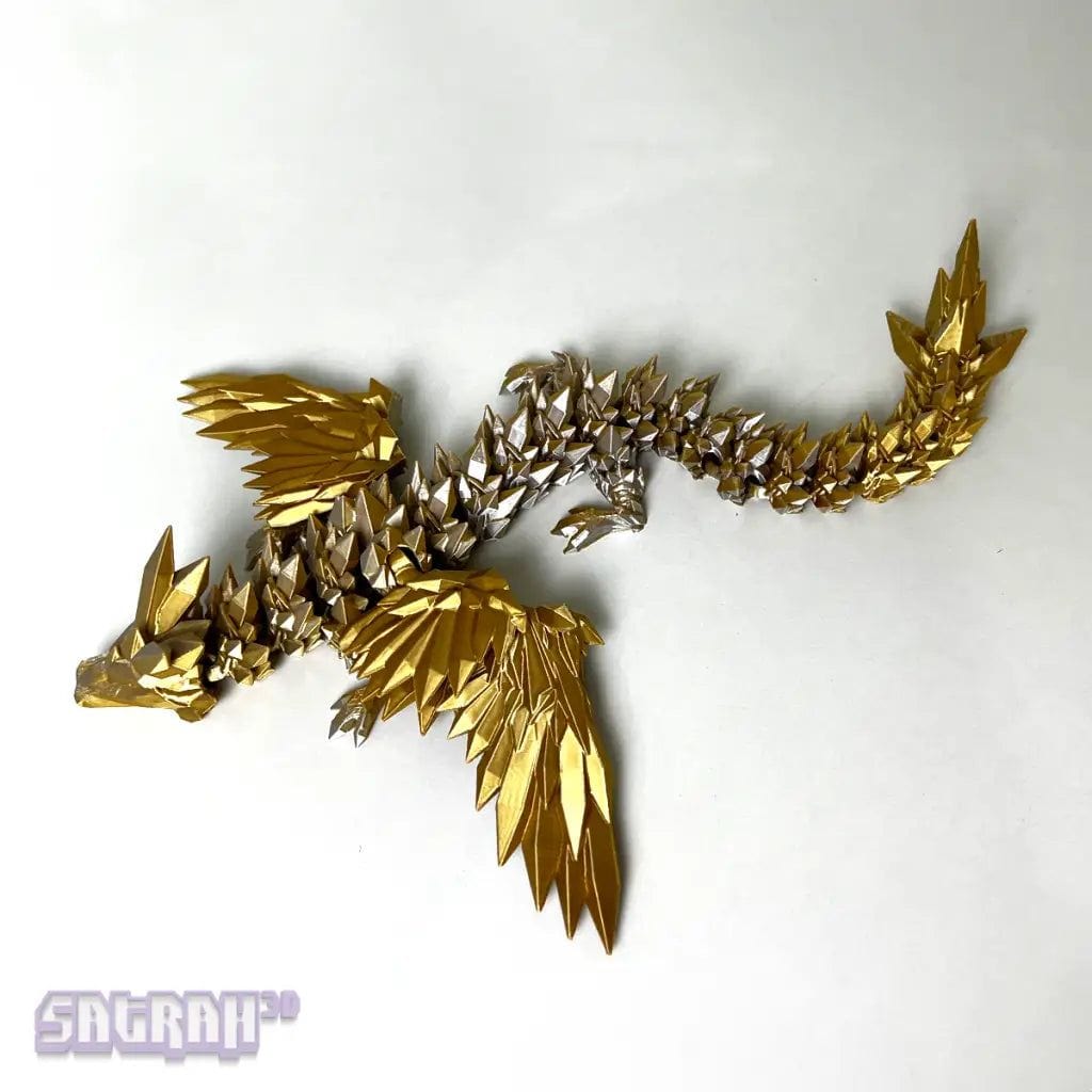 Crystal Wing Articulated Dragon - Satrah 3D