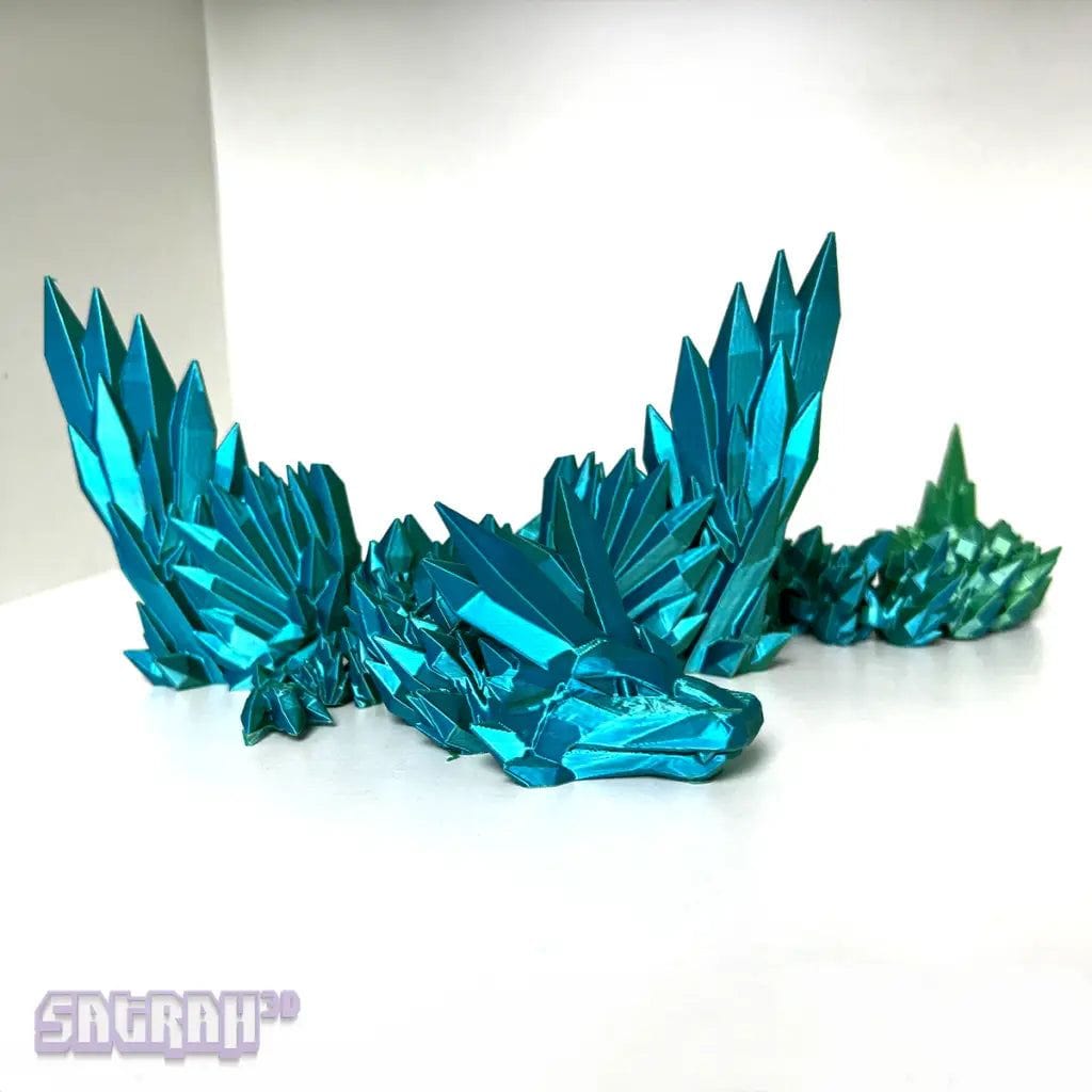 Crystal Wing Articulated Dragon - Satrah 3D