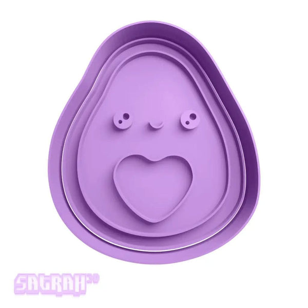 Cute Avocado Cookie Cutter