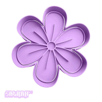 Daisy Flower Cookie Cutter - Satrah 3D