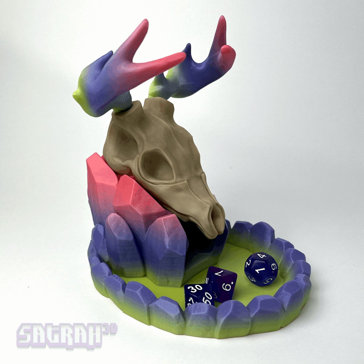 Deer Skull Dice Tower - Satrah 3D