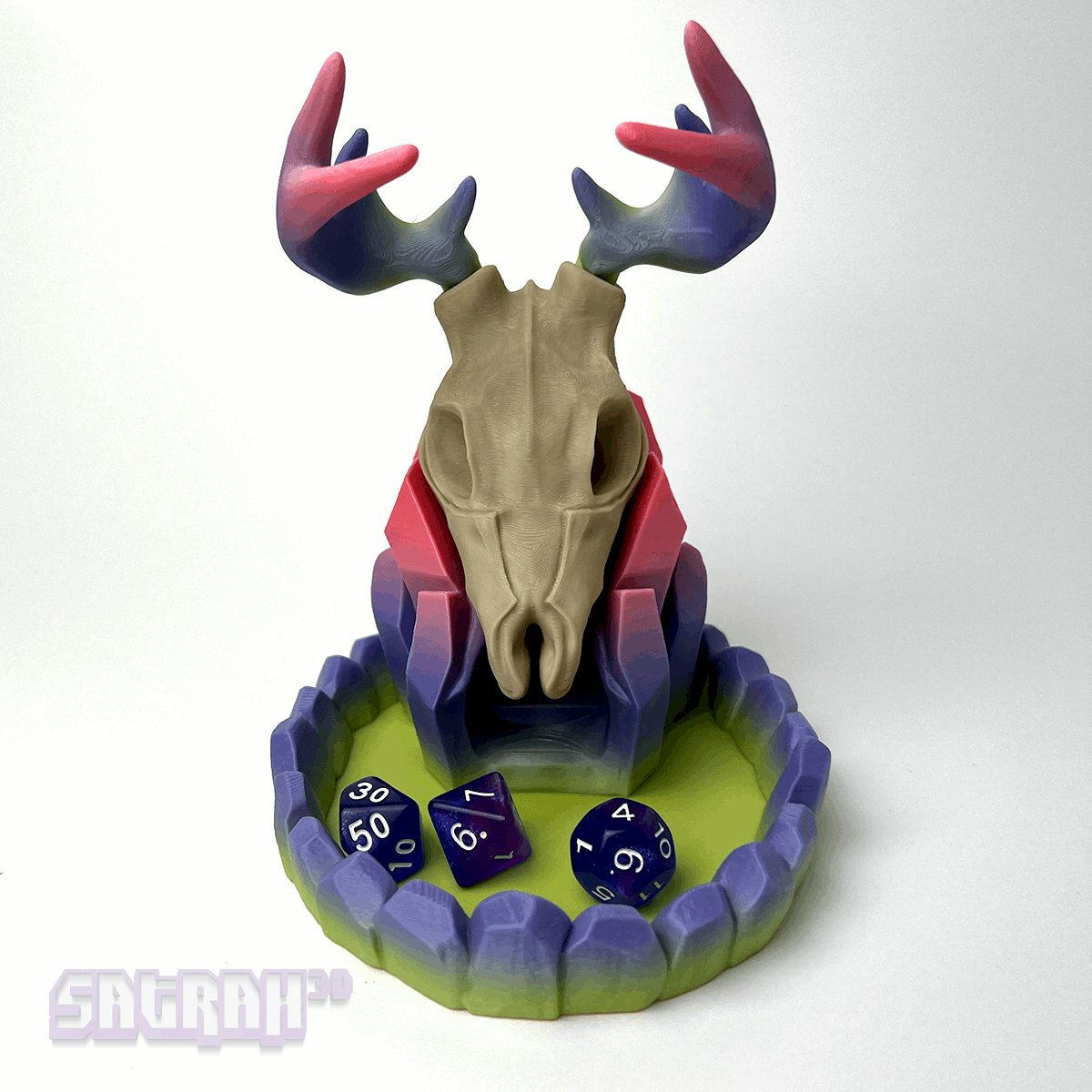 Deer Skull Dice Tower - Satrah 3D