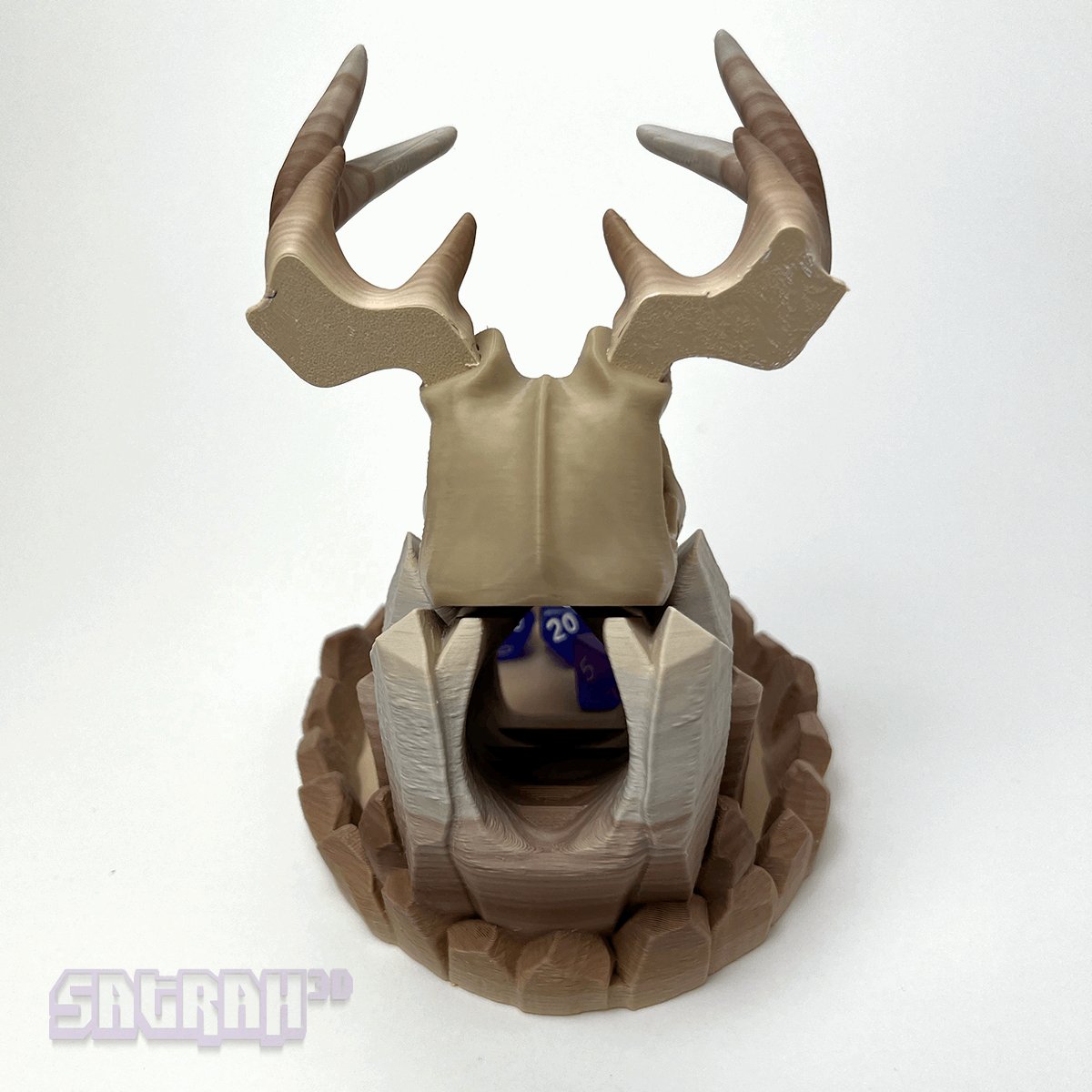 Deer Skull Dice Tower - Satrah 3D