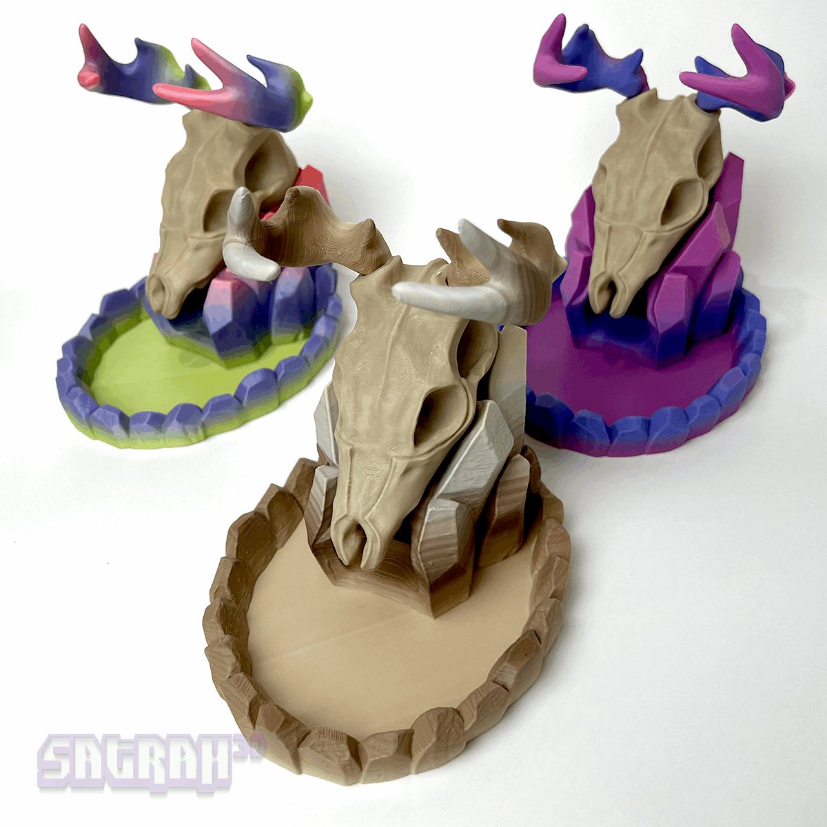 Deer Skull Dice Tower - Satrah 3D