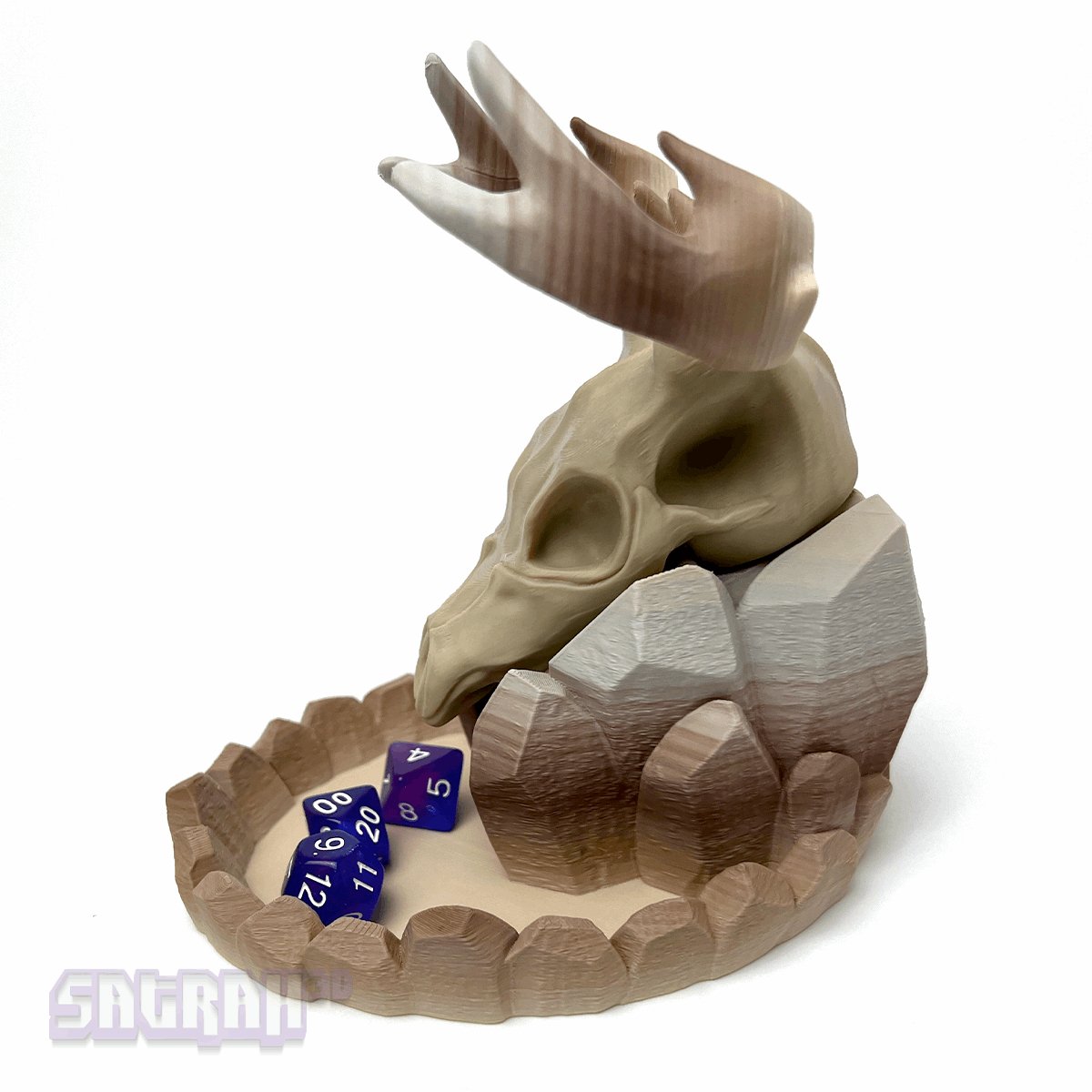 Deer Skull Dice Tower - Satrah 3D