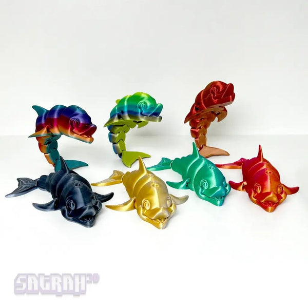 3D Printed Animal - Dolphin Fidget