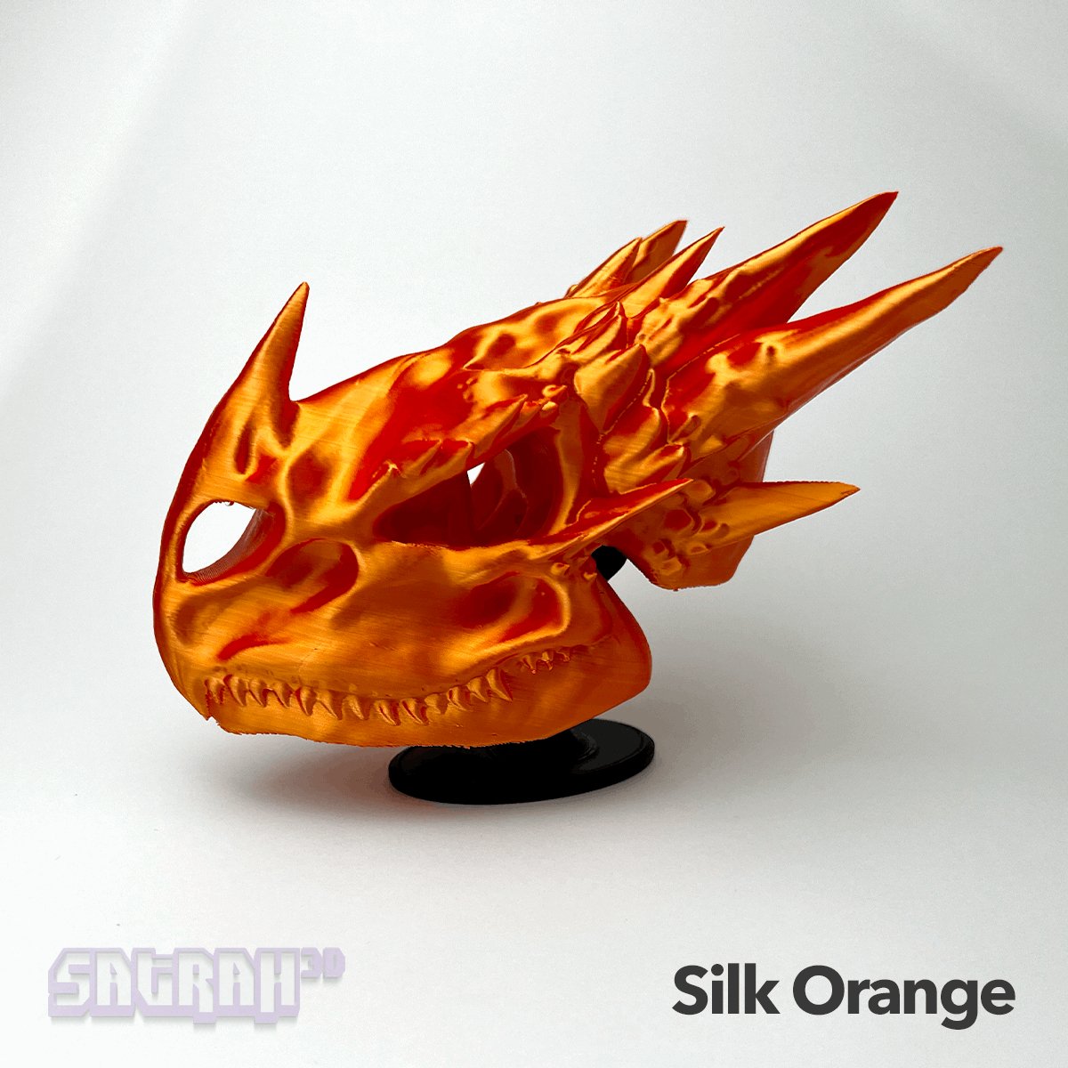 Dragon Skull Statue - Satrah 3D